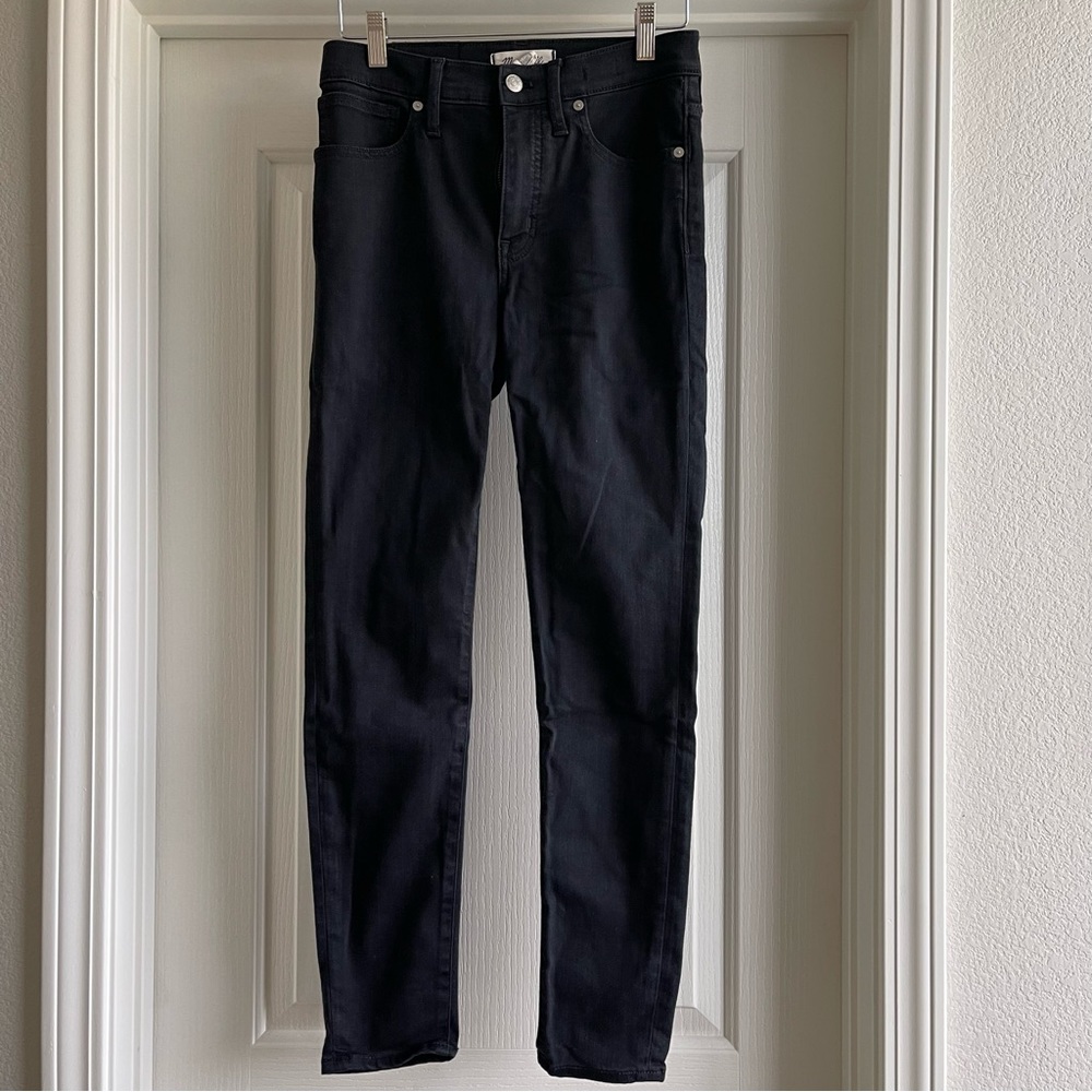 Madewell Black 9" Mid-Rise Skinny Jeans Women’s Size 27
